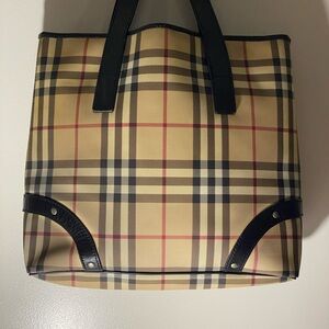Authentic Burberry Tote bag older edition.TODAY ONLY $65